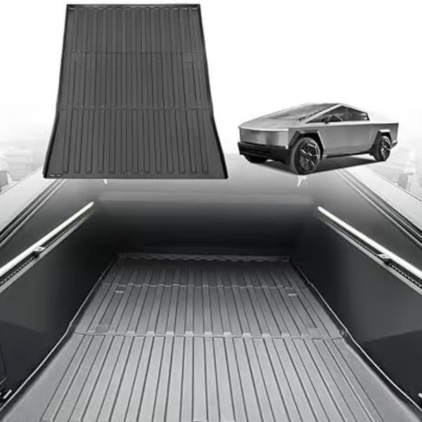 Anti-Slip TPE Truck Bed Mat for Tesla Cybertruck - Durable, Scratch-Resistant, Easy Install & Clean, Perfect 3D Laser Fit