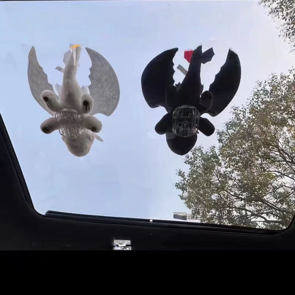 Toothless car roof pendant