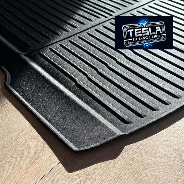 RUBBER MATS COMPLETE SET "REMAT" FOR THE 2024 TESLA MODEL 3 HIGHLAND